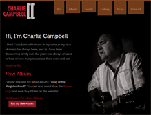 Tablet Screenshot of charliecampbell.com.au